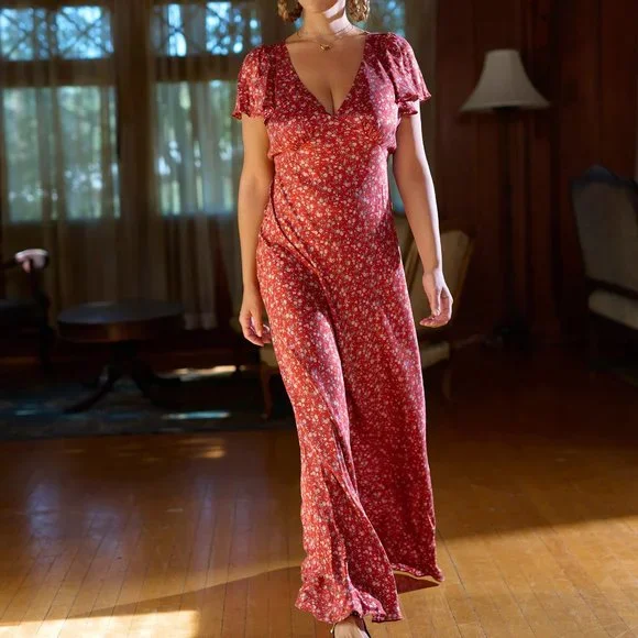 Selkie Silk Jam Cake Flutter Slip - L / NWOT - Picture 7 of 10